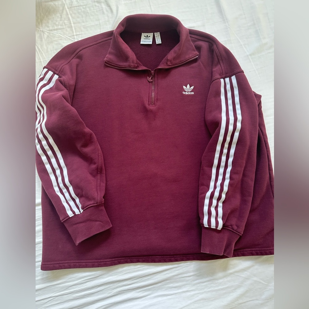 Adidas Quarter Zip Sweatshirt